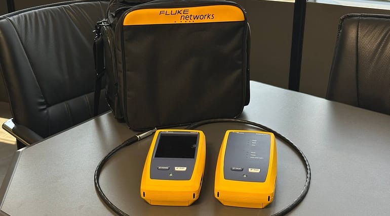 Контроль качества сети с помощью Fluke Test